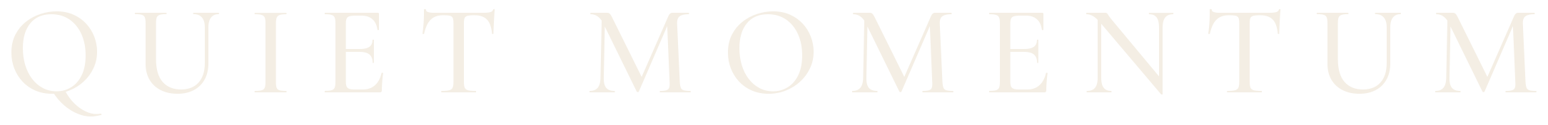 Quiet Momentum Logo